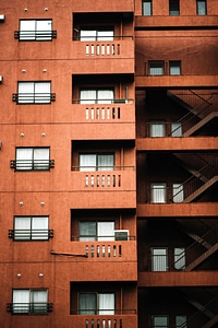 Apartment urban windows