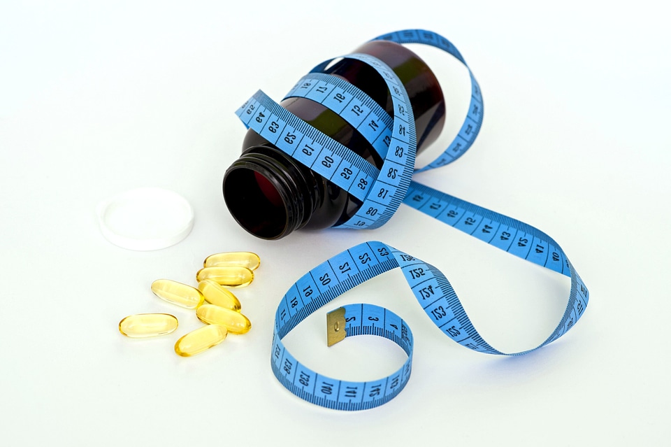 Bottle diet supplements dietary supplement