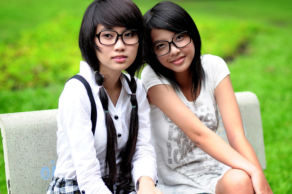 Beautiful beautiful photo portrait