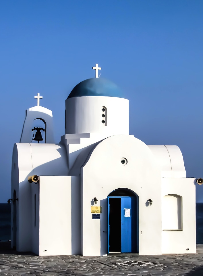 Architecture bell blue sky