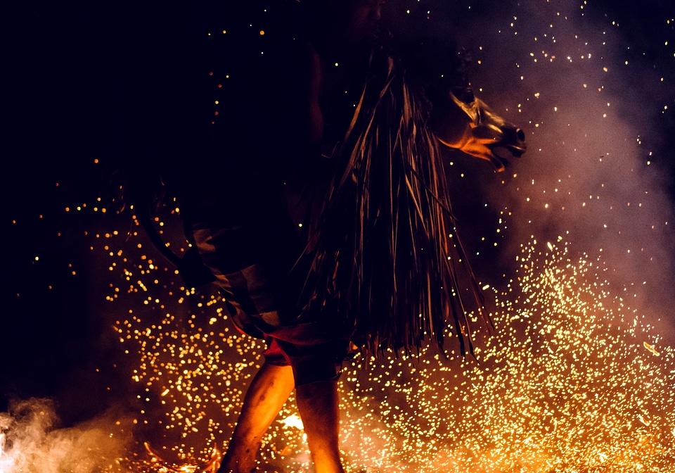 Black burn darkness