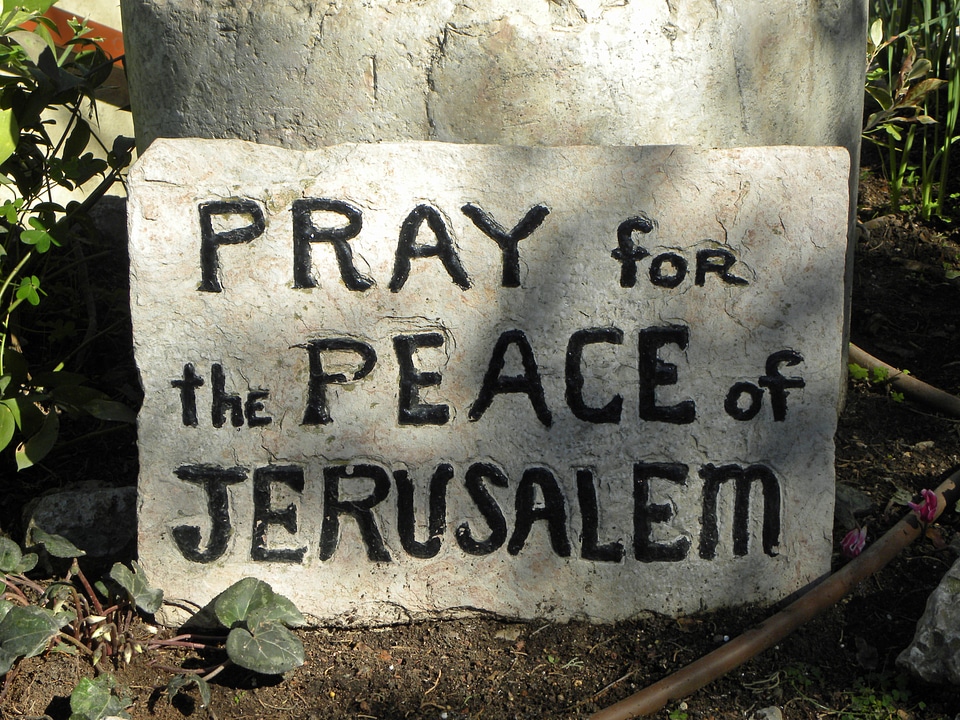 Jerusalem sign religion