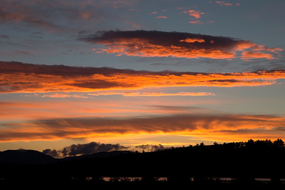 Clouds darkness dusk