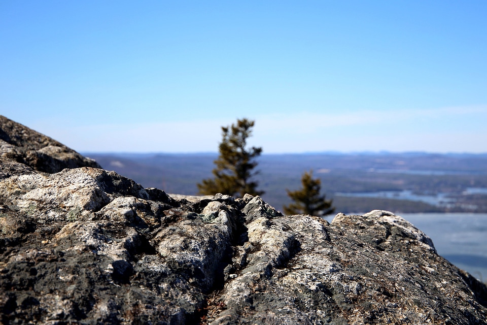 Big Rocks blue sky hills