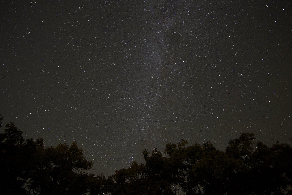 Dark darkness milky way