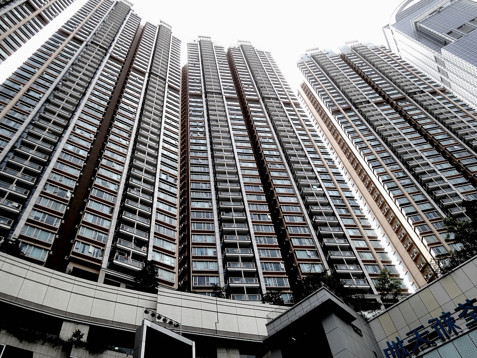 Angle architecture buildings