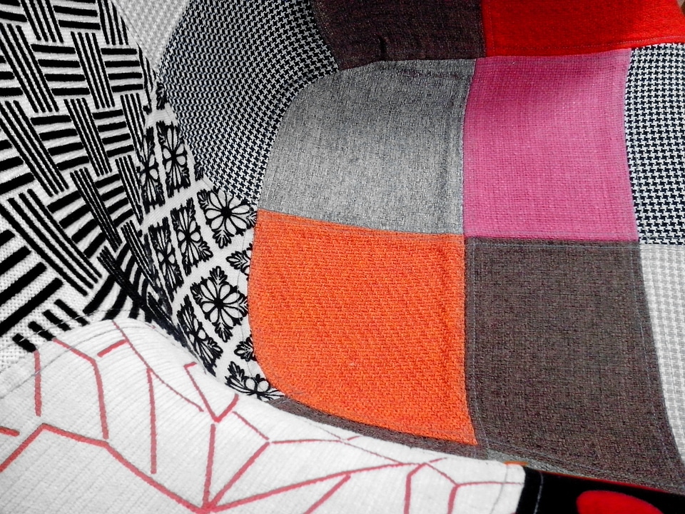 Canvas clothes decoration