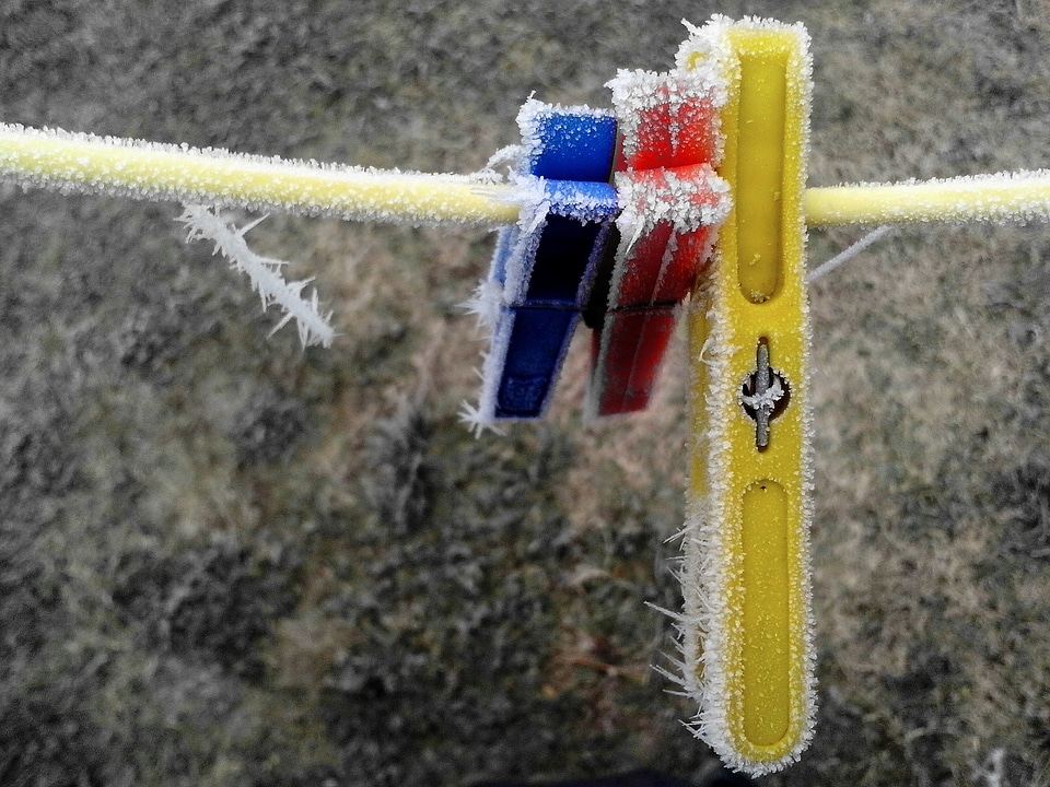 Beautiful Photo clip cold