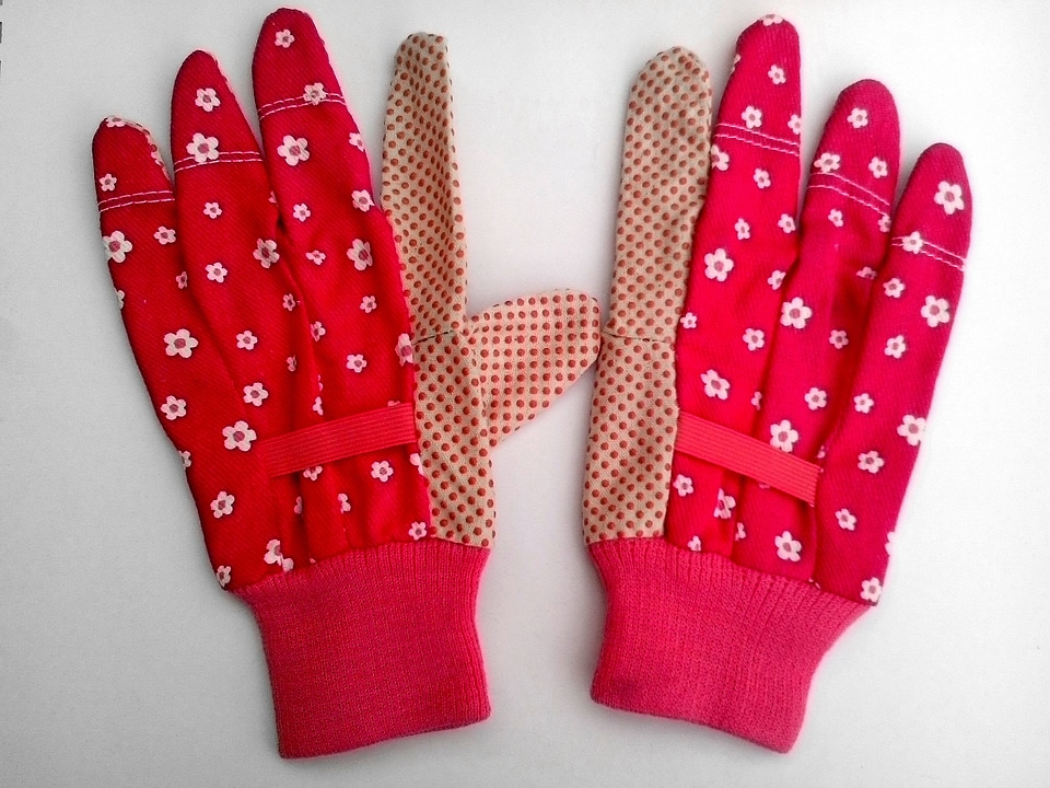 Fancy gloves pinkish