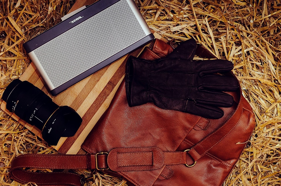 Camera gloves leather