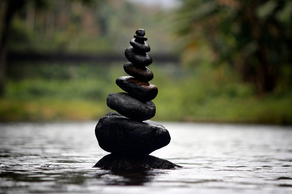 Balance calm creative