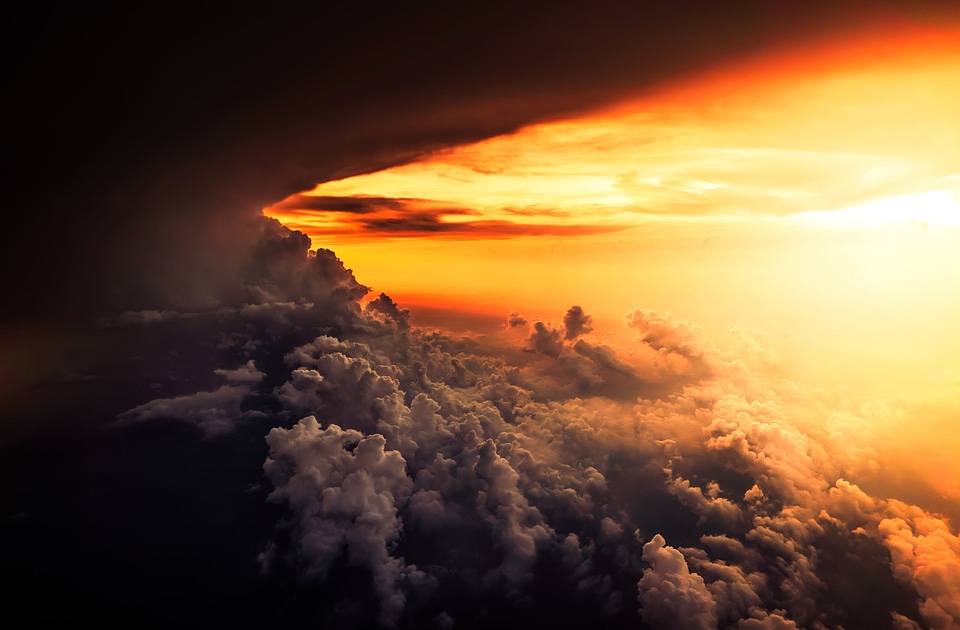 Beautiful Photo cloud dawn