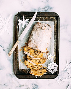 Bread delicious dessert