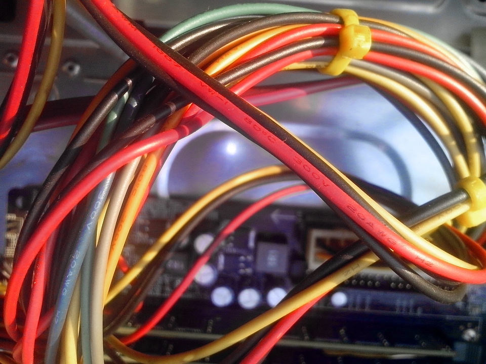 Cable electricity electronics