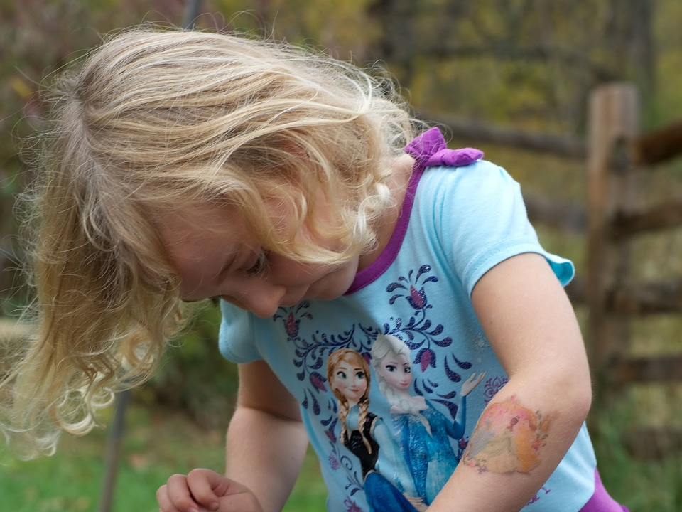Blonde blonde hair childhood