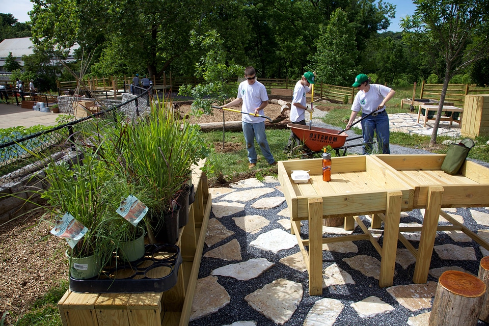 Gardening people recreation