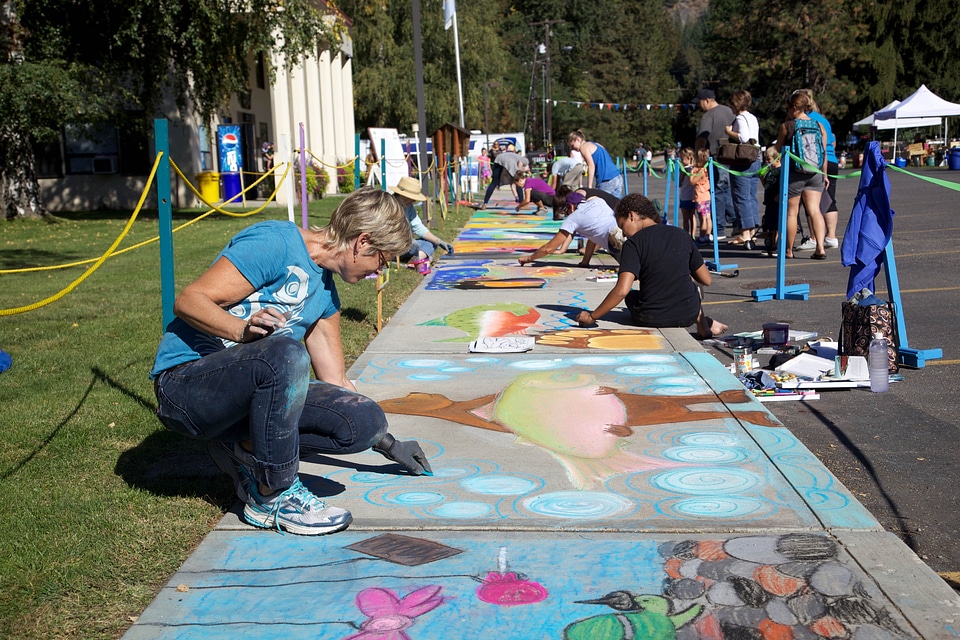 Art artist chalk