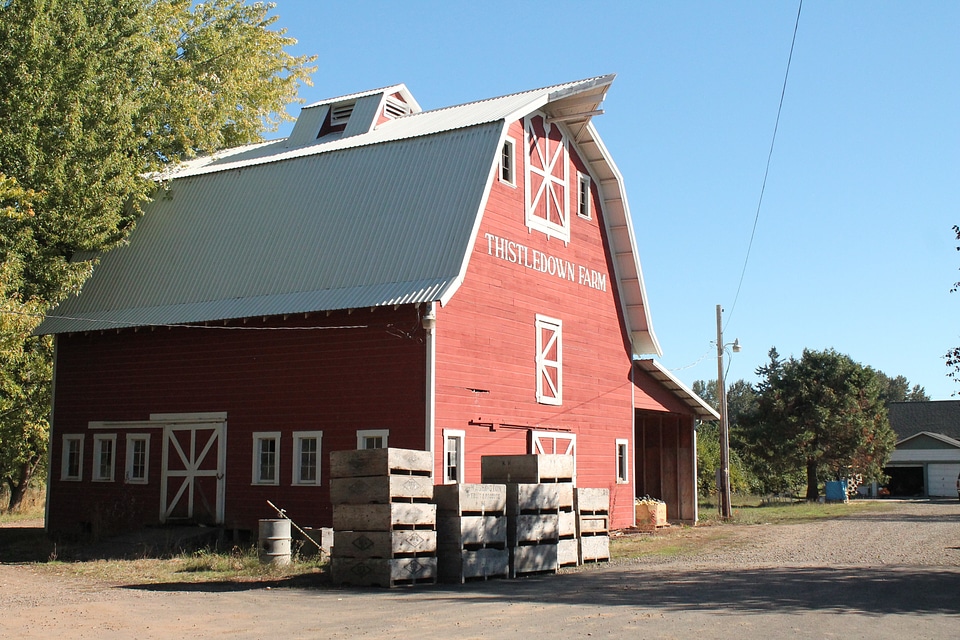 Harvest farming country