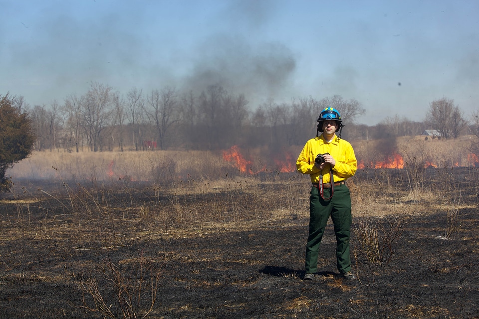 Fire firefighter photographer