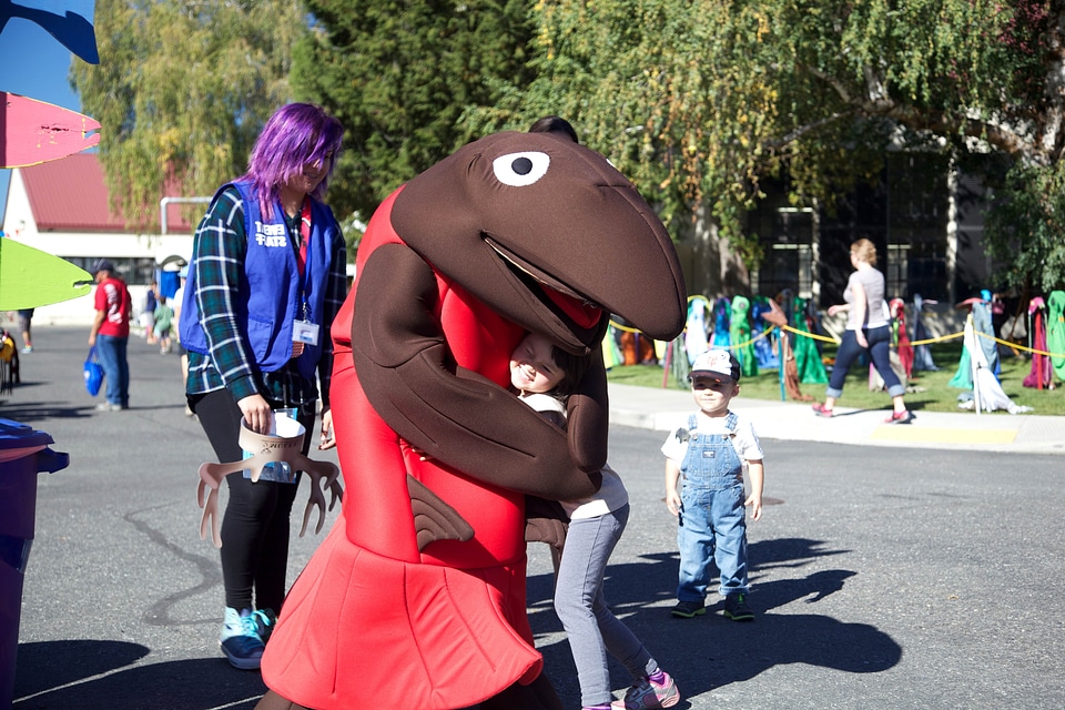 Costume fairway parade