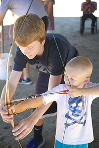 Archery arrow babies photo