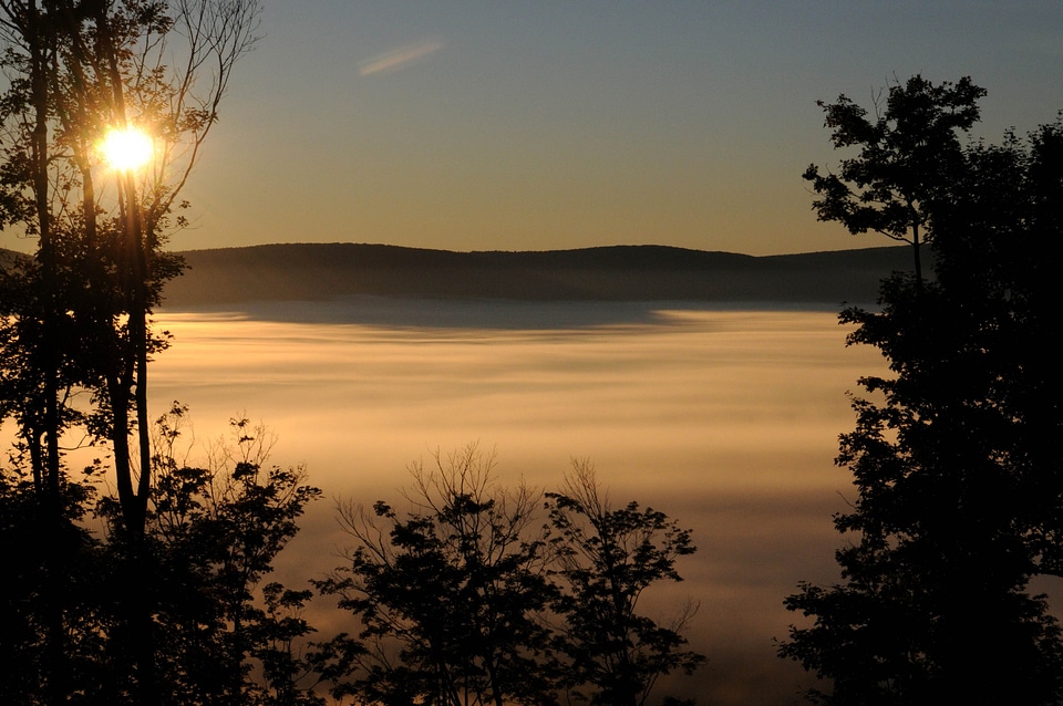 Beautiful Photo countryside dawn photo