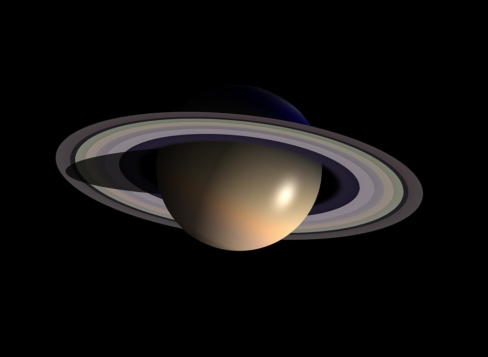 Artistic drawing outer space