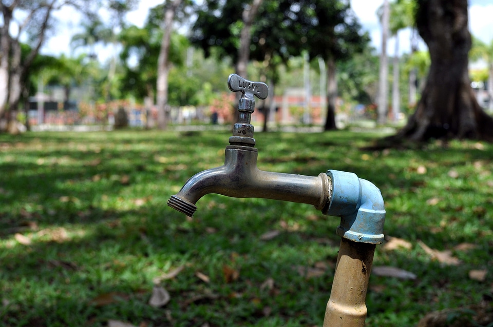 Fountain park water