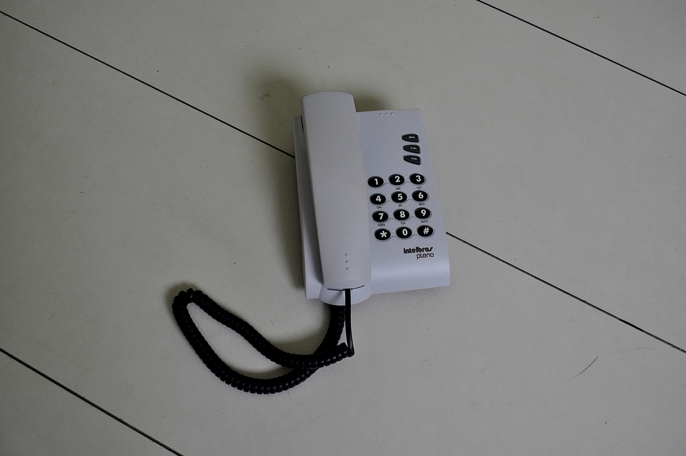 Barbed Wire black phone