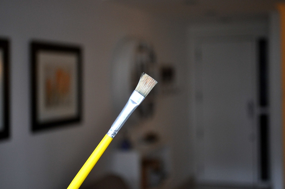 Brush colorful painting
