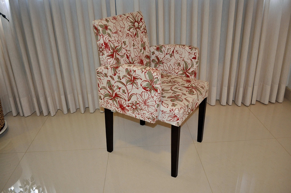 Armchair colorful modern