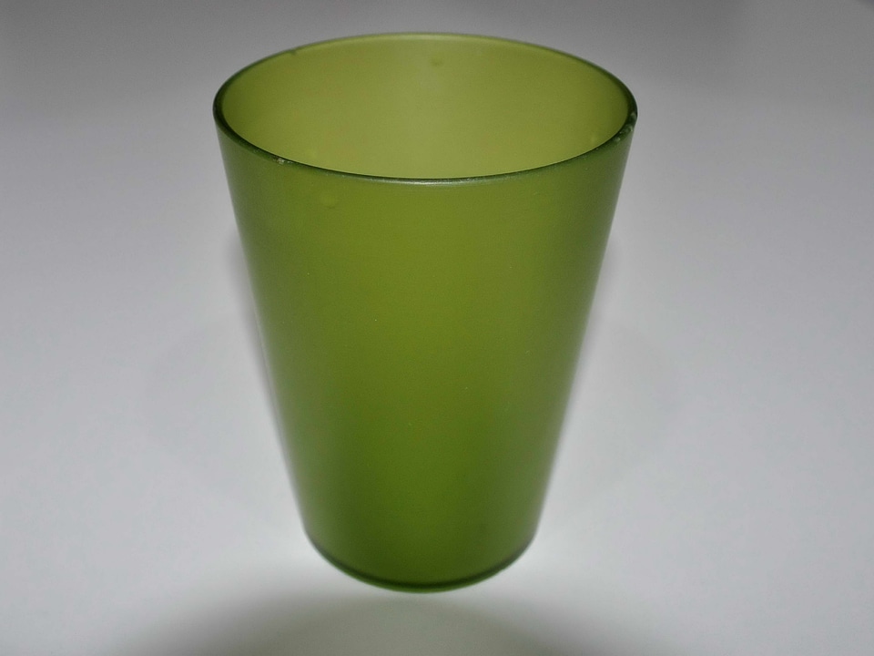 Glass green greenery