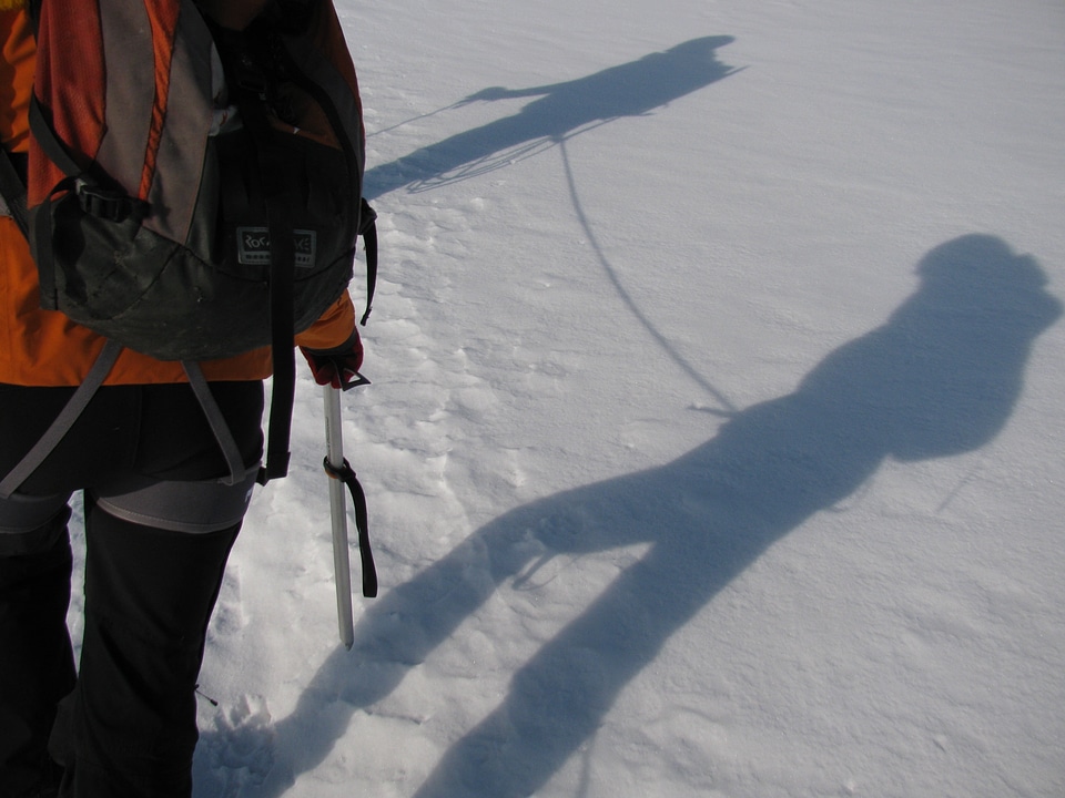 Ice ice ax high-altitude mountain tour