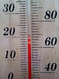Temperature thermometer photo