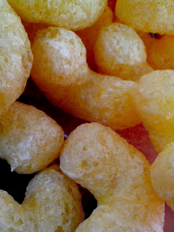 Close close-up corn