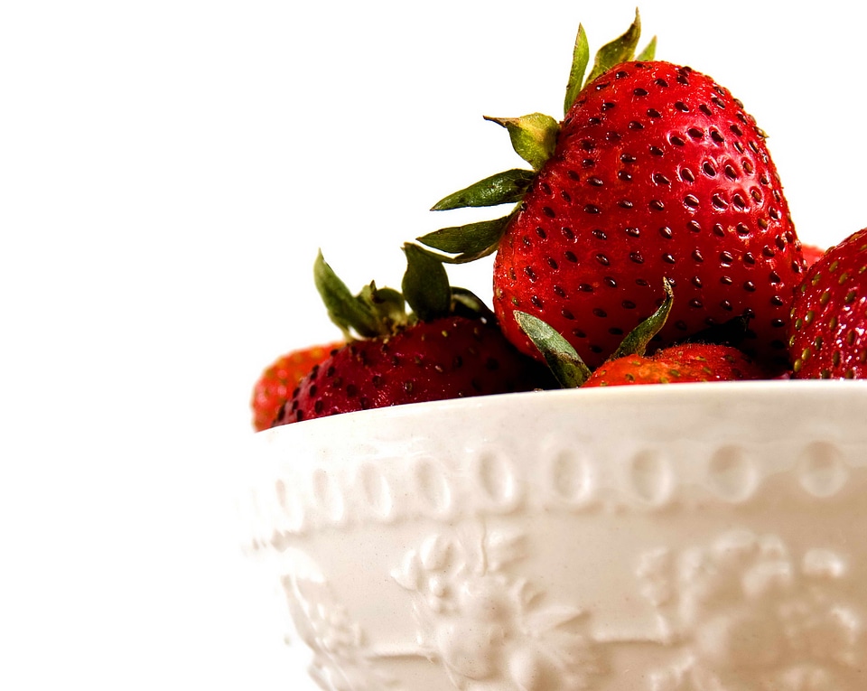Beautiful Photo berries bowl