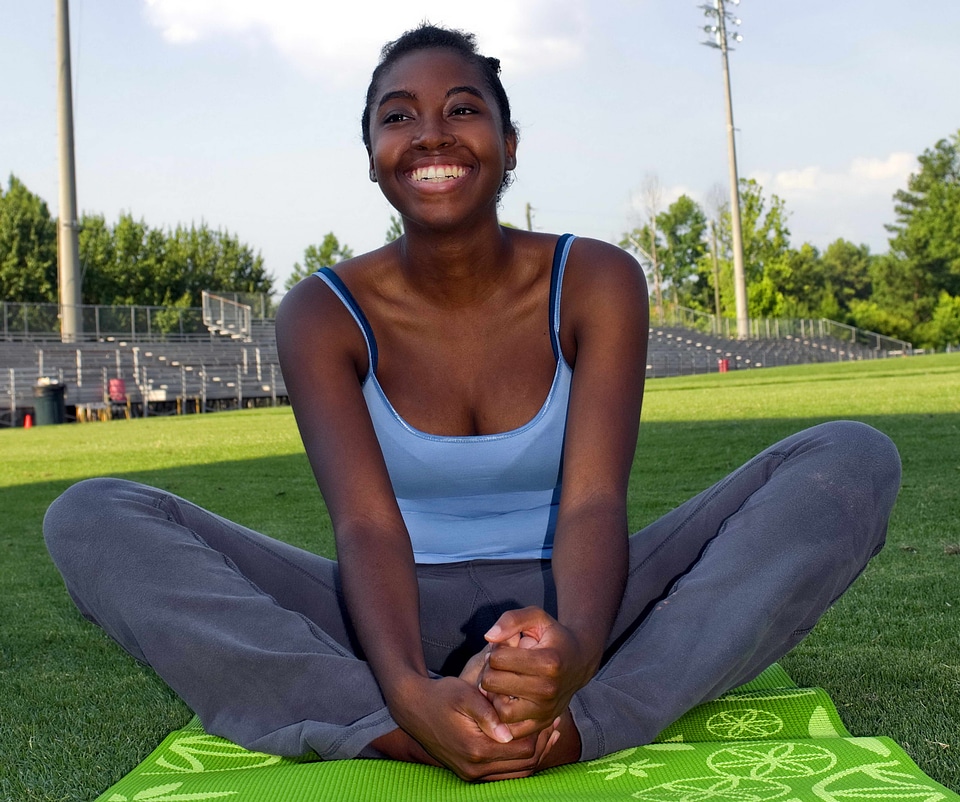 Aerobe exercise grass plants