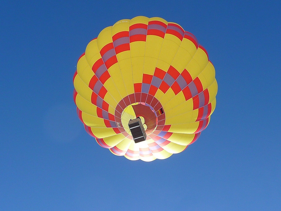 Flight hot air balloon ride hot air balloon