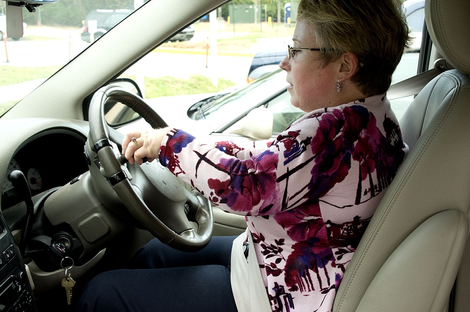 Car driving indoor