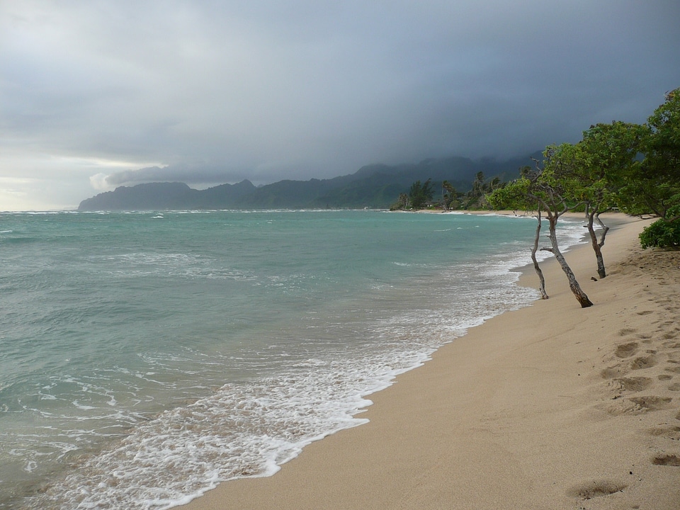 Sea beach seascape