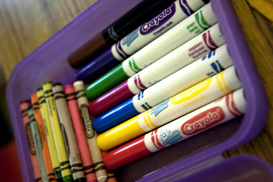 Crayons little seven