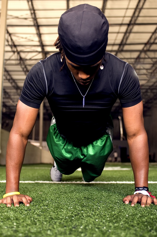 Exercise gym pressing