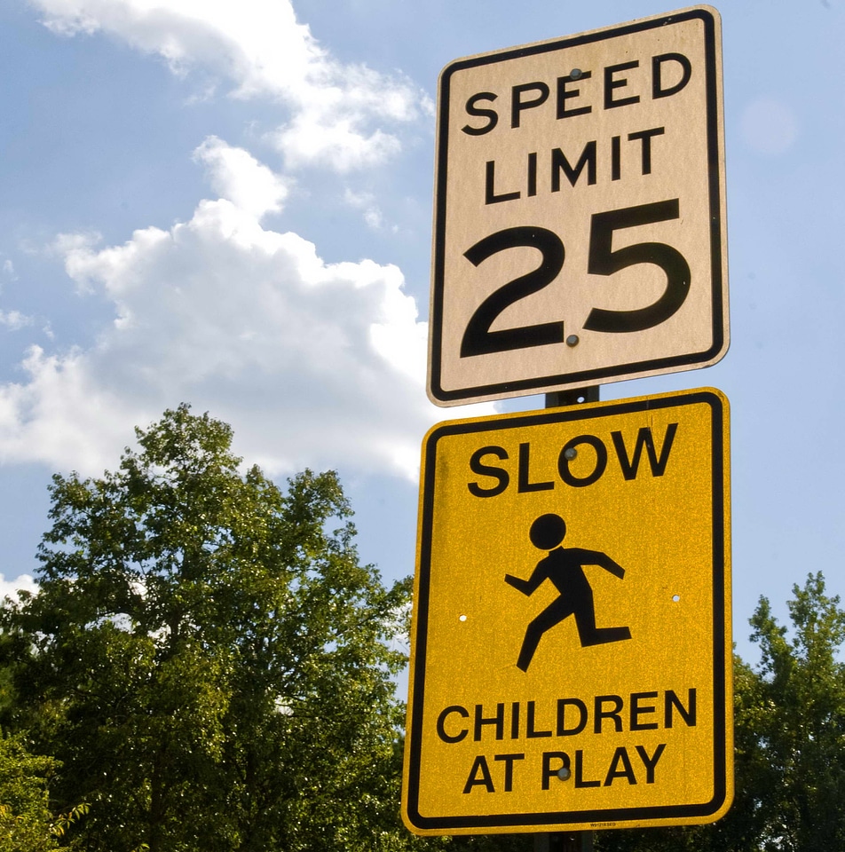 Boundary road speed