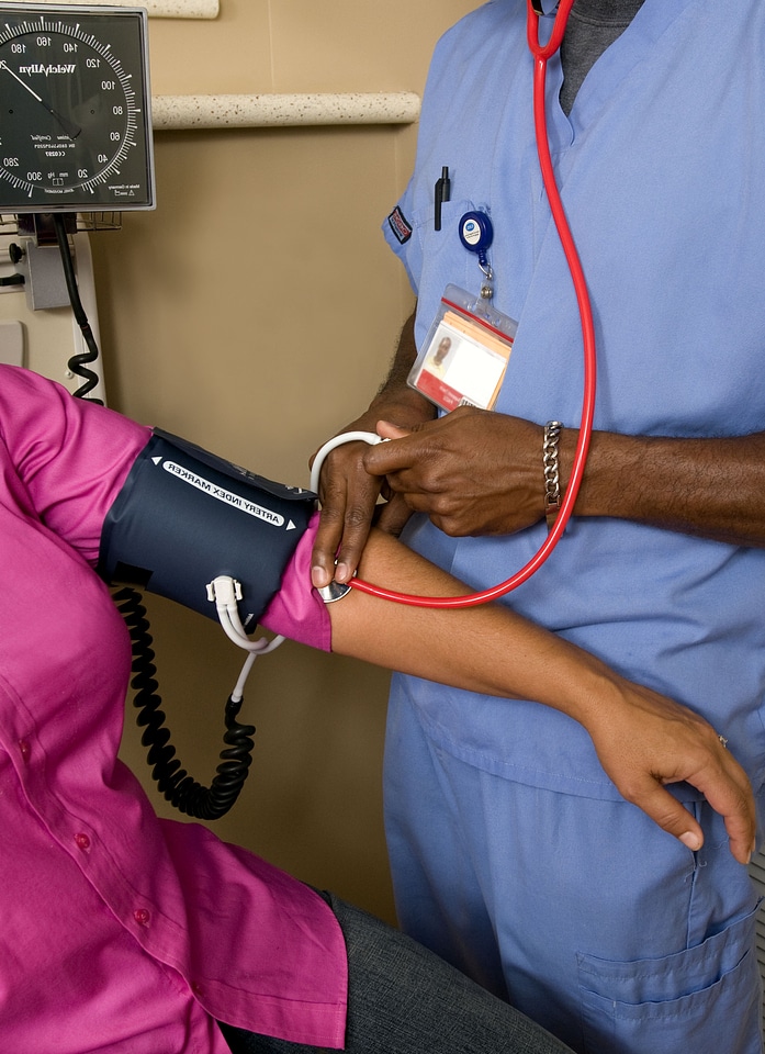 Blood blood pressure measurement