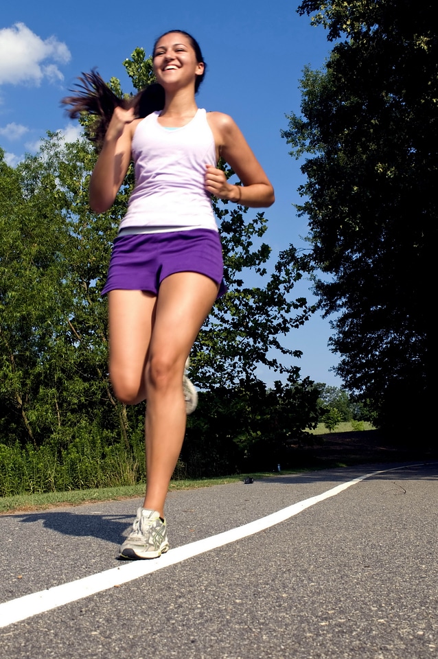 Aerobe exercise jogging