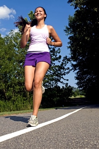 Aerobe exercise jogging