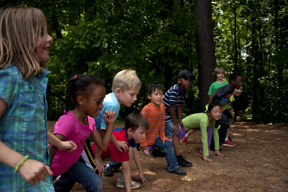 Babies exercise play