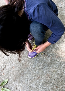 Female Child safe slippers photo