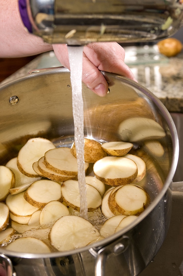 Fresh maple potato
