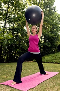 Aerobe balance ball photo